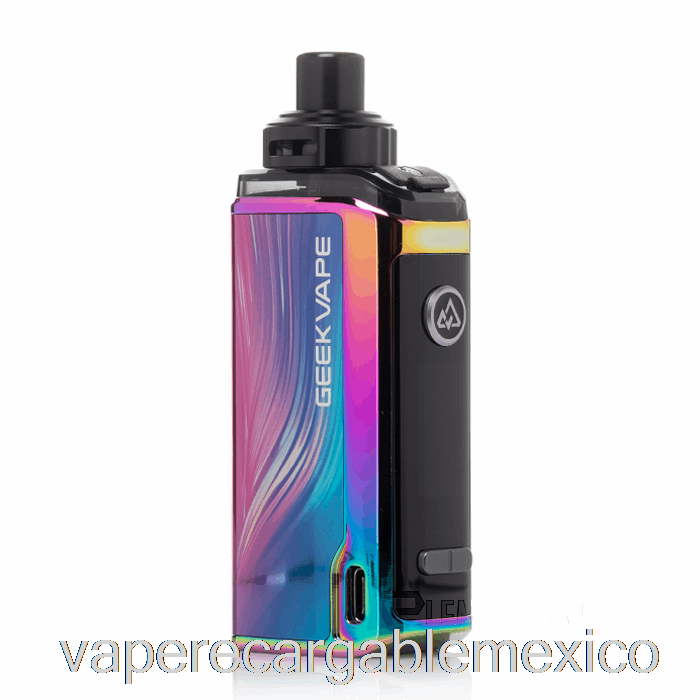 Vape Recargable Geek Vape Obelisk 65w Pod Mod Kit [fc] Arco Iris